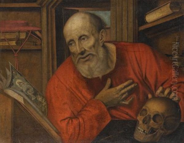 St. Jerome In His Study - view 1
