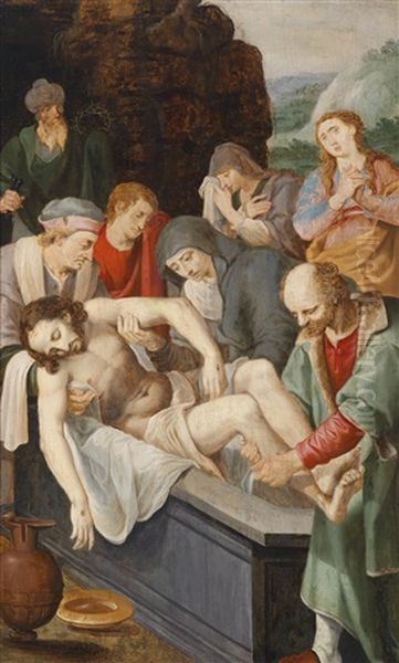 Die Grablegung Christi - view 1