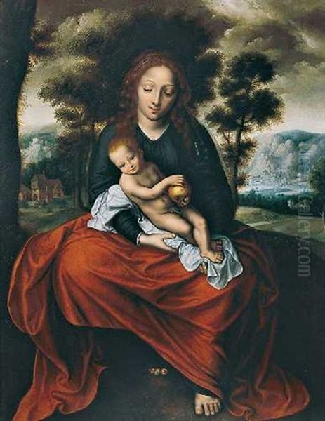 Landschaft Mit Madonna Und Kind - view 1