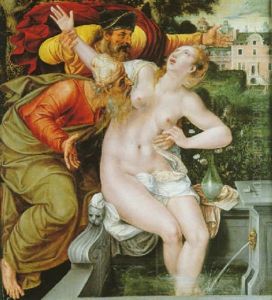 Suzanne Et Les Vieillards by Jan Massys