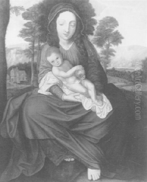 Madonna With The Child - view 1