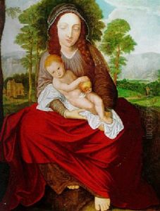 Madonna Met Kind by Jan Massys