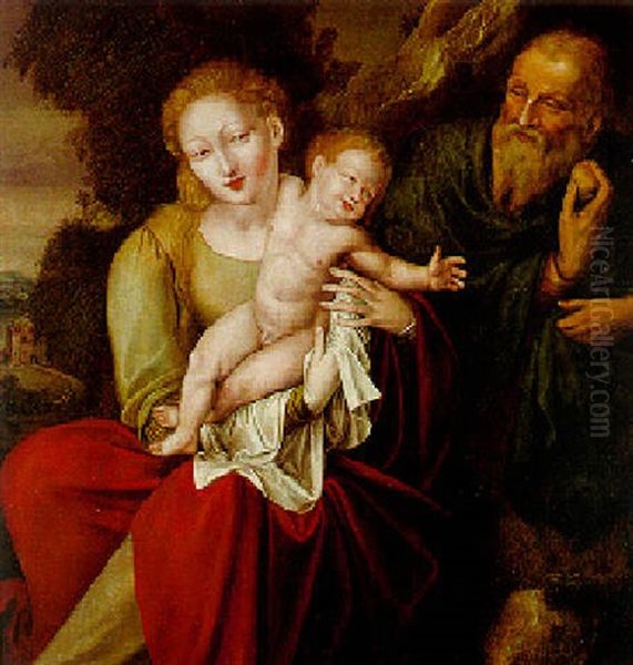 Die Heilige Familie In Einer Landschaft - view 1