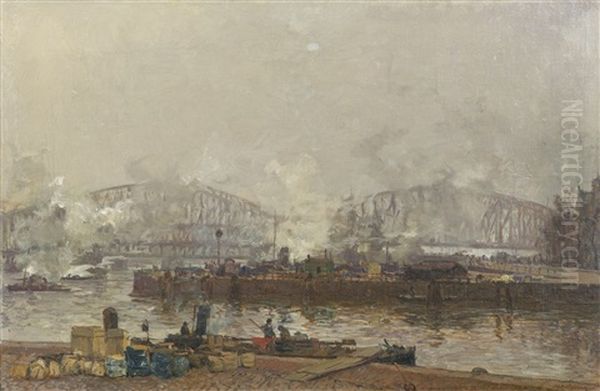 Vue Sur Un Port - view 1