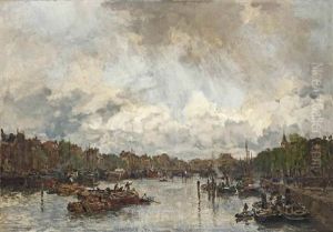 Een Regenbui, Rotterdam: Delfshaven In Rotterdam