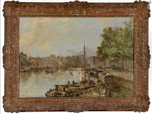 Wash Day, The Wine Harbour In Rotterdam - view 1