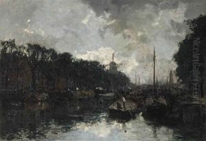 A View Of Delfshaven, Rotterdam