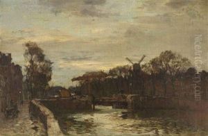 Gracht Met Ophaalbrug, Delfshaven