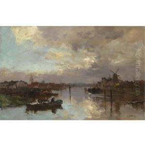 Sunset, Rotterdam