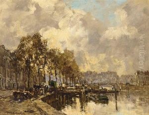 A View Of The Nieuwe Haven Near The Koestraat, Rotterdam