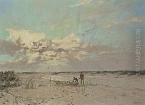 Hunting Ducks by Johan Hendrik van Mastenbroek