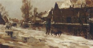 Along The Water In Winter