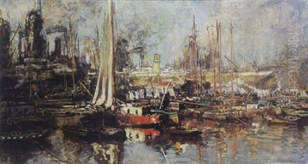 Een Haven Vol Schepen (a Harbour Full Of Ships) - view 1