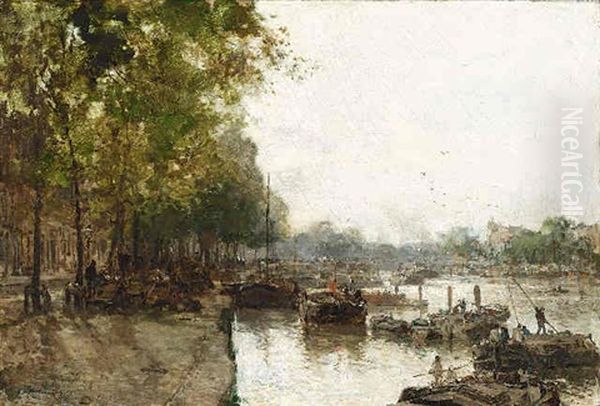A View Of The Leuvehaven, Rotterdam - view 1