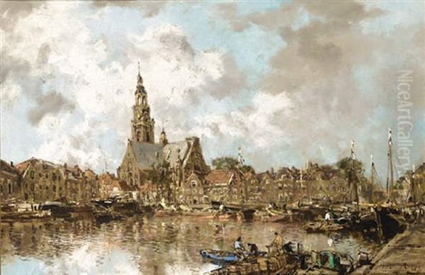 The Harbour Of Maassluis - view 1
