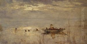 At The Crack Of Dawn by Johan Hendrik van Mastenbroek