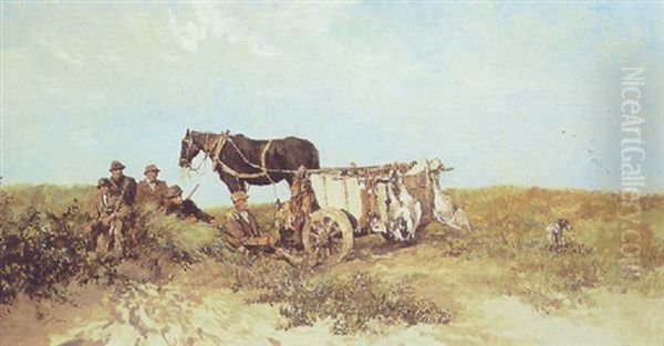 Een Korte Middagrust Op De Jacht - view 1