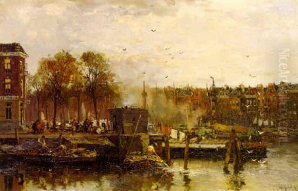Quayside, Rotterdam - view 1