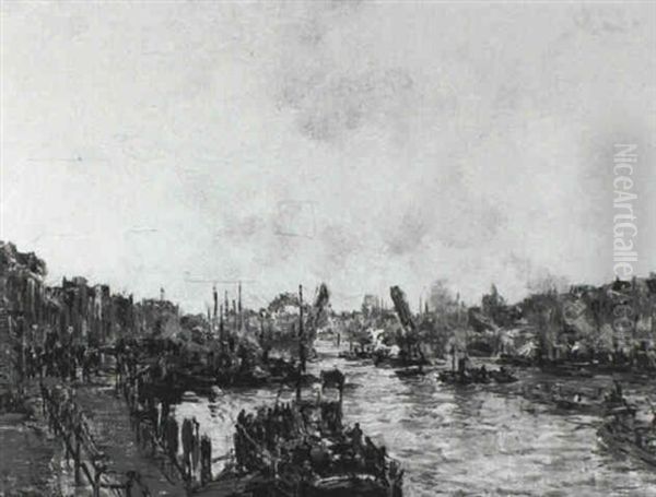 Havengezicht In Rotterdam - view 1