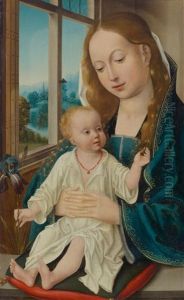 Madonna And Child With John