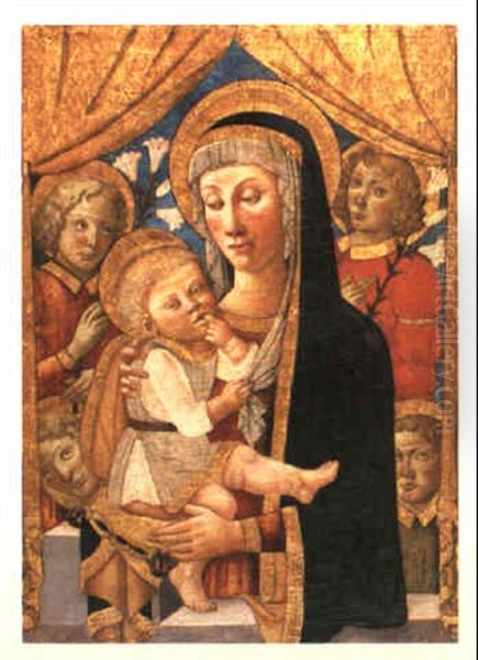 The Virgin And Child With Attendant Saints - view 1