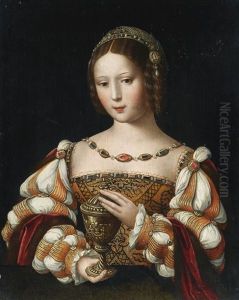 Mary Magdalene Holding The Unguent Jar Mary Magdalene Holding The Unguent Jar