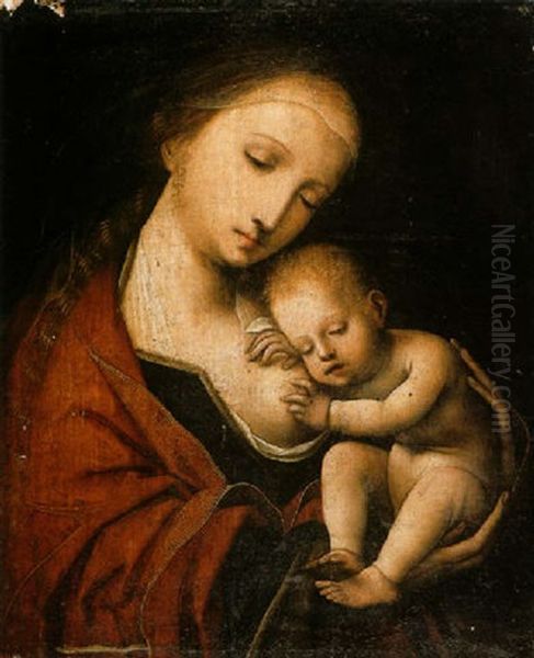 Vierge A L'enfant - view 1