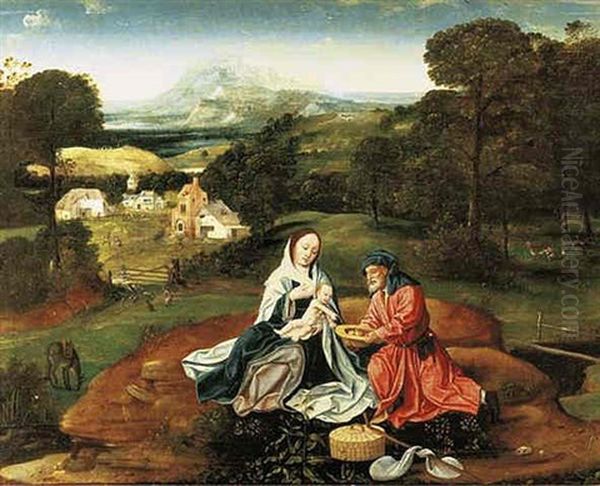 The Rest On The Flight Into Egypt - view 1