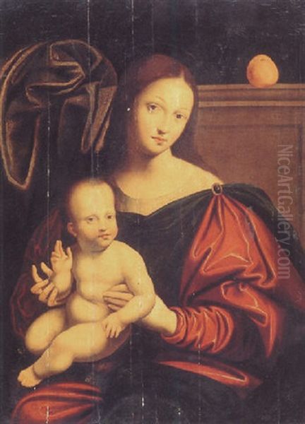 Virgin And Child With An Orange - view 1