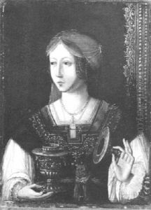 Die Hl. Maria Magdalena Mit Dem Salbgefas