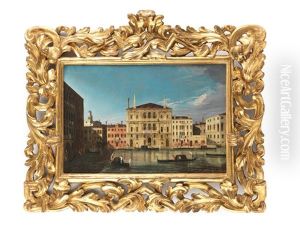 The Grand Canal With The Palazzo Balbi Seen From The East