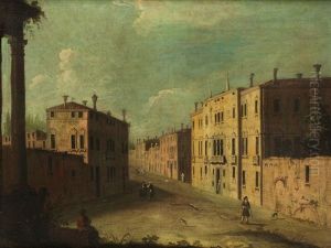 Venezianische Strasenansicht Venezianische Strasenansicht