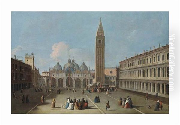 The Piazza San Marco, Venice - view 1