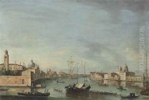 The Giudecca, Venice, With The Zattere And The Redentore The Giudecca, Venice, With The Zattere And The Redentore
