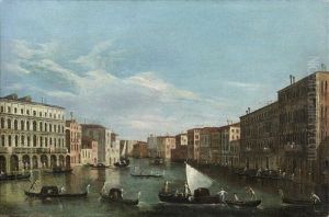 The Grand Canal From The Palazzo Foscari, Venice The Grand Canal From The Palazzo Foscari, Venice