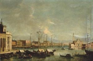 The Bacino Di San Marco, Venice With The Dogana And San Giorgio Maggiore The Bacino Di San Marco, Venice With The Dogana And San Giorgio Maggiore