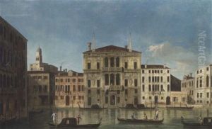 The Grand Canal, Venice With The Palazzo Balbi The Grand Canal, Venice With The Palazzo Balbi