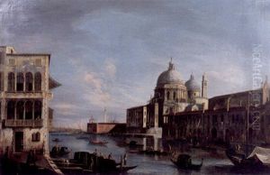 Canal Grande Mit Der Basilica Della Salute Canal Grande Mit Der Basilica Della Salute
