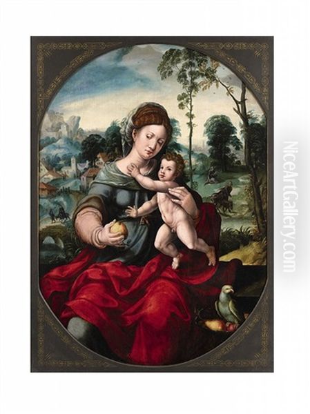 Virgin And Child With The Rest On The Flight Into Egypt - view 1
