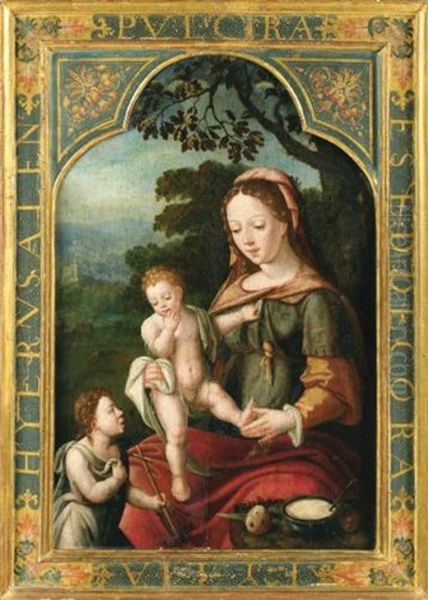 The Virgin And Child With The Infant Saint John The Baptist - view 1