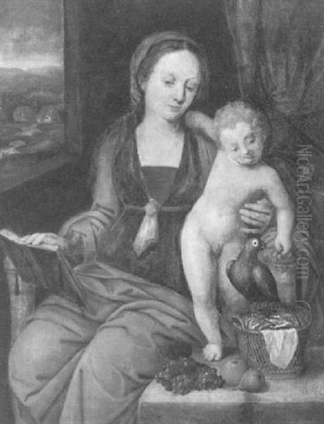 Vierge A L'enfant - view 1