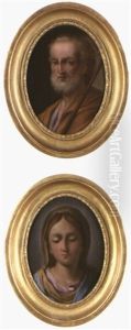 Saint Joseph (+ La Vierge; Pair) by Lorenzo Masucci