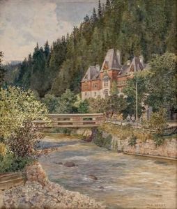 Kaiserliches Jagdschloss In Murzsteg by Rudolf Bernt