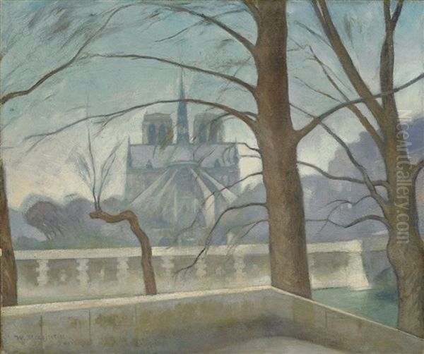Blick Auf Notre Dame, Paris - view 1