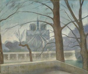 Blick Auf Notre Dame, Paris