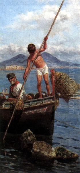 Young Boy And Fisherman - view 1