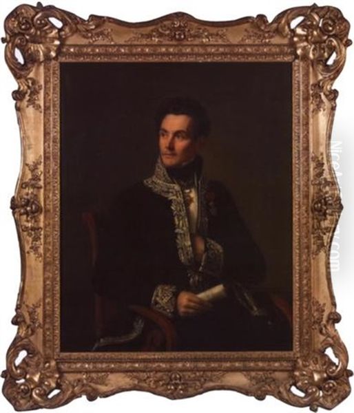 Portrait De Casimir Perier En Costume De Pair De France Ou D'ambassadeur - view 1
