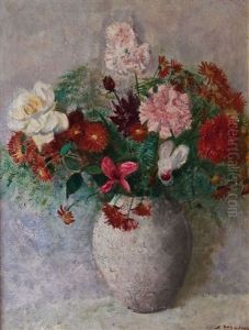 Blumenstilleben by Arvid Mather