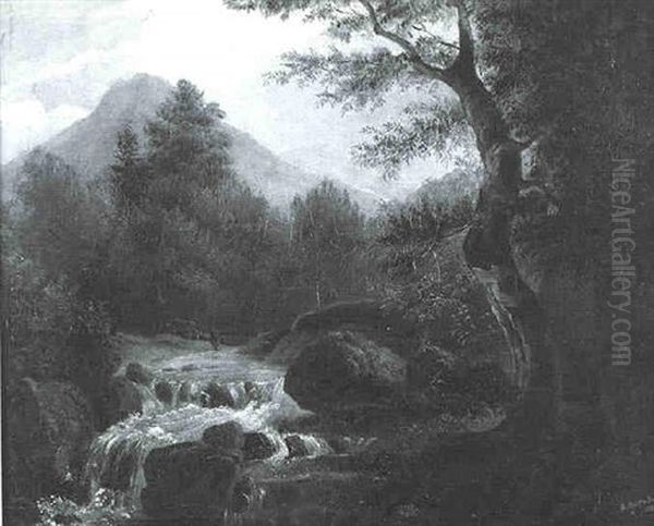 Landscape With Stream - view 1