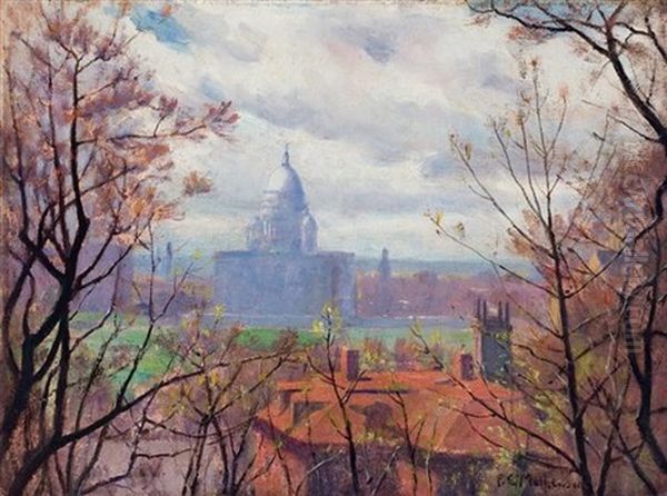 State House, Springtime, Rhode Island - view 1